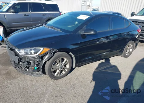 2018 Hyundai Elantra Value Edition from USA, damaged, VIN 5NPD84LF7JH337786